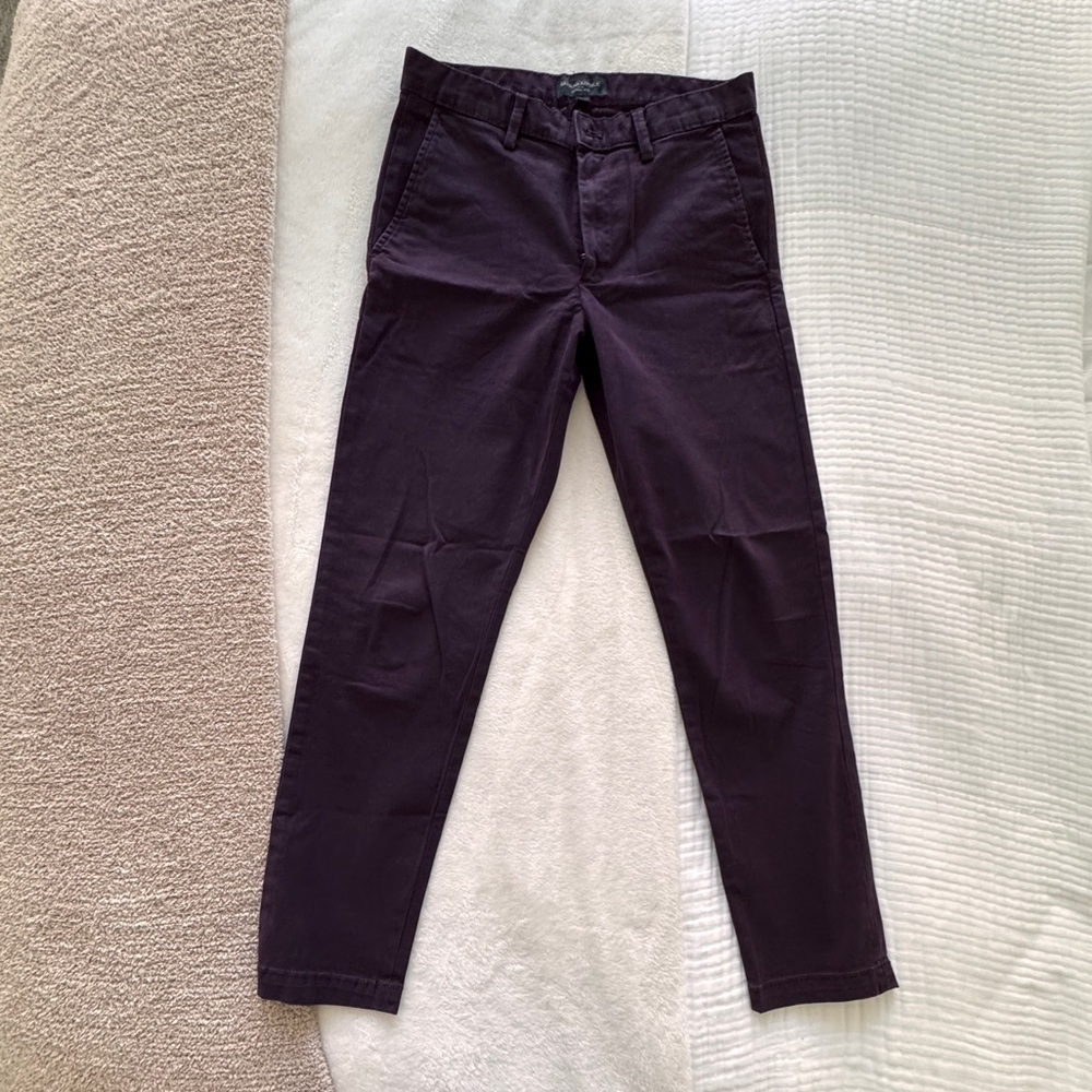 Banana Republic Skinny Lived-In Chinos in 29x30 Midnight Lily